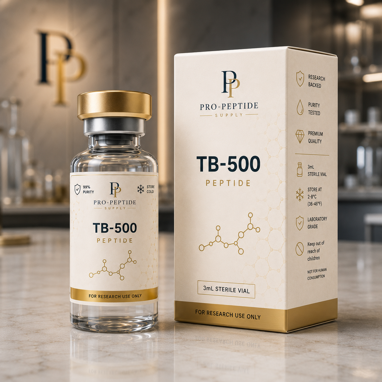 TB-500 research vial